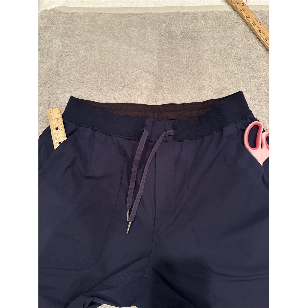 Lululemon  ABC Jogger MENS LARGE Warpstreme LM5574S True Navy Blue - Picture 5 of 16